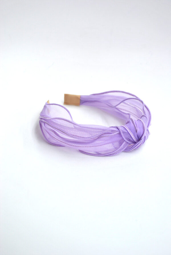Diadema de fiesta lila - Imagen 2
