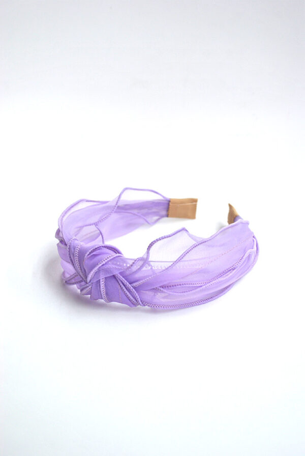Diadema de fiesta lila - Imagen 3