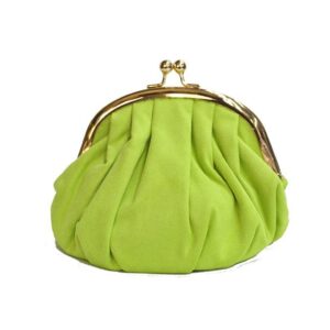Bolsito clutch saco verde lima