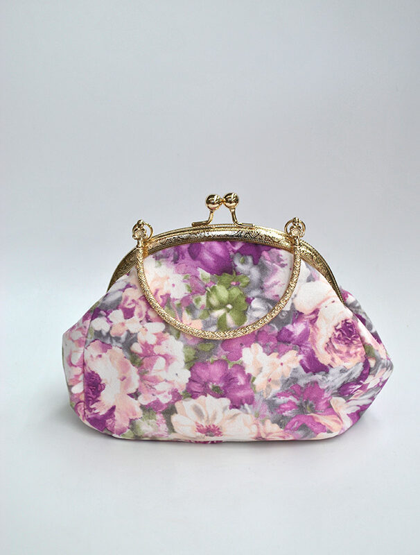 Bolsito flores con asa