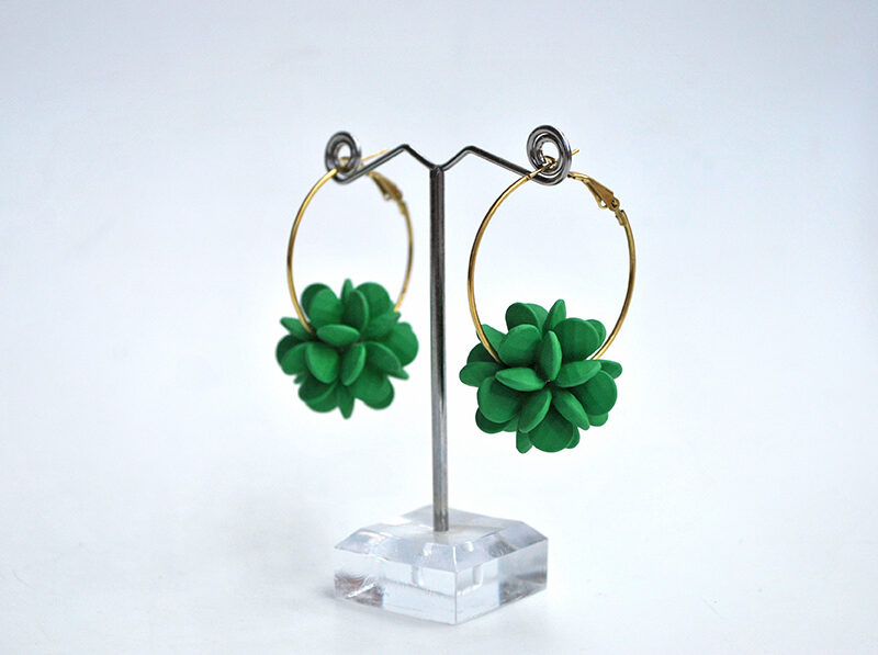 Aros verdes de acero