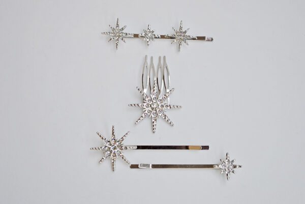 Conjunto horquillas y peineta - Imagen 2