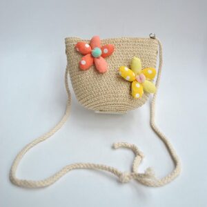 Bolso infantil capazo beige