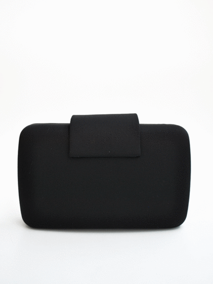 Bolso clutch negro joya - Imagen 3