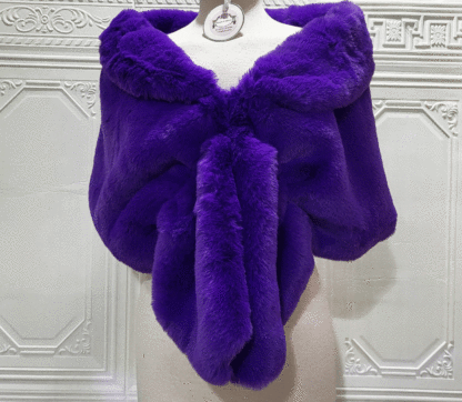 Estola morada pelo sintético
