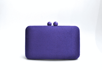 Clutch morado oscuro - Imagen 2