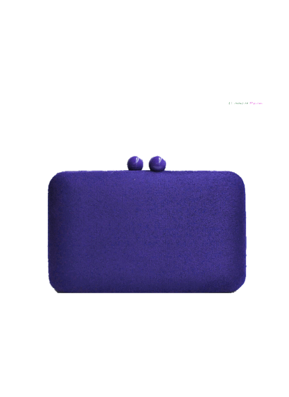 Clutch morado oscuro