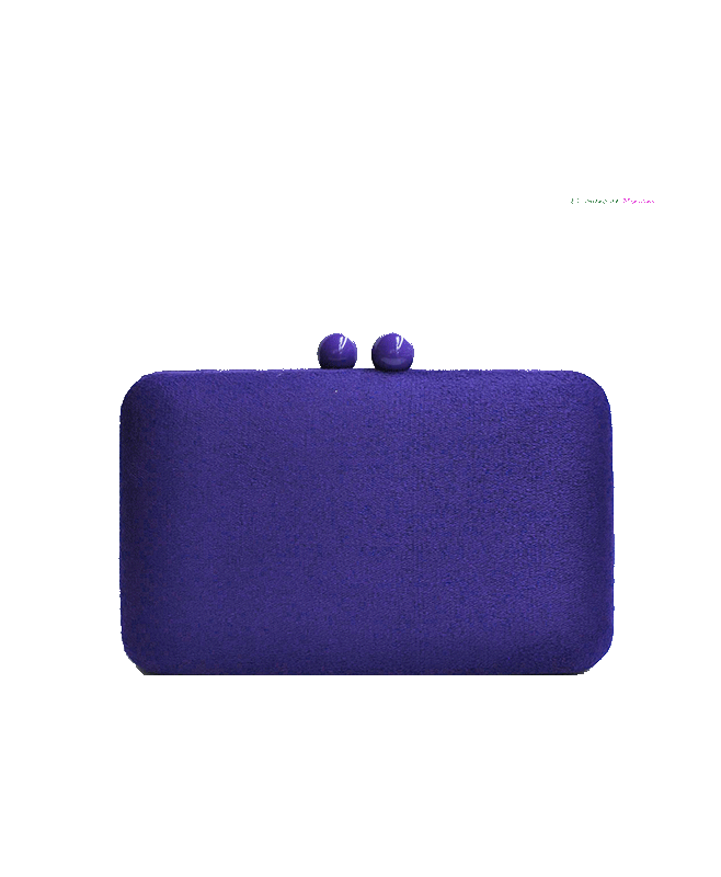Clutch morado oscuro