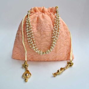 Bolso bombonera salmón