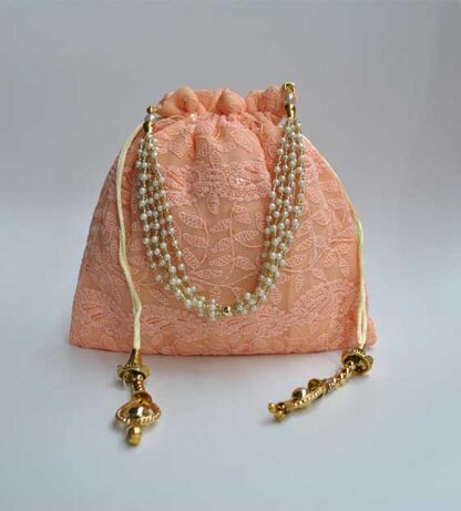 Bolso bombonera salmón - Imagen 2