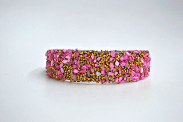 Diadema rosa de fiesta - Imagen 3