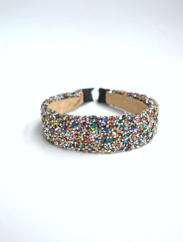 Diadema de fiesta multicolor