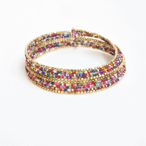 Gargantilla choker multicolor