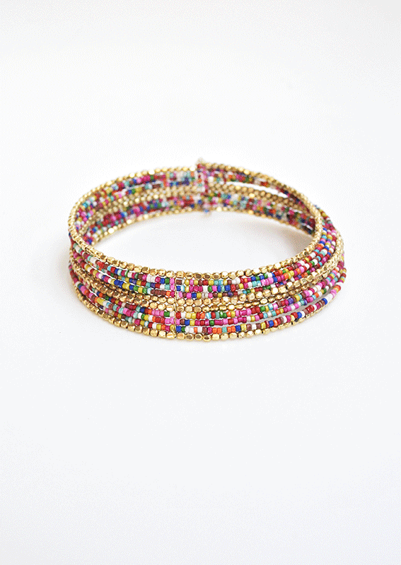 Gargantilla choker multicolor