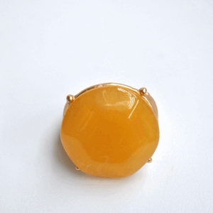 Anillo redondo mostaza