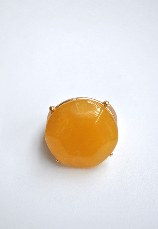 Anillo redondo mostaza