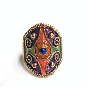 Anillo esmaltes colores