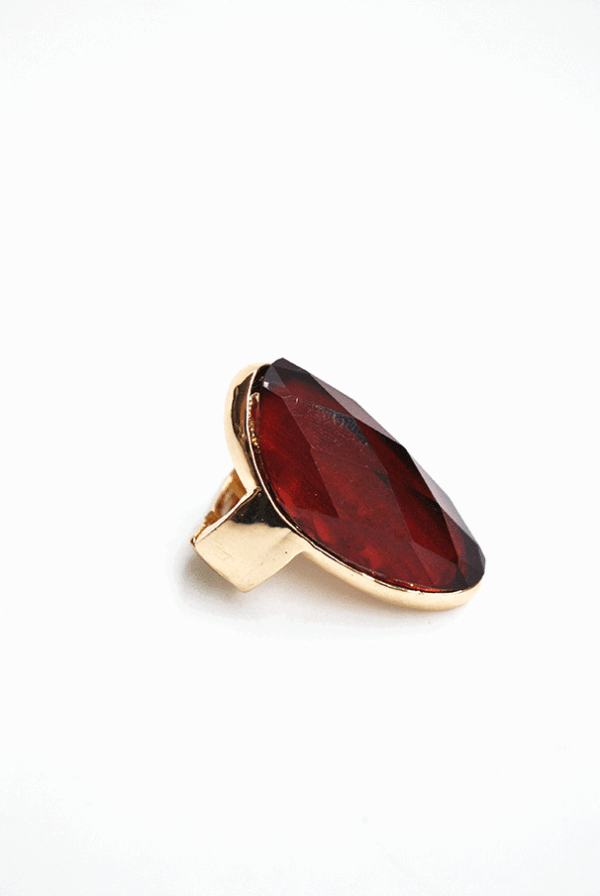 Anillo elástico burdeos - Imagen 2