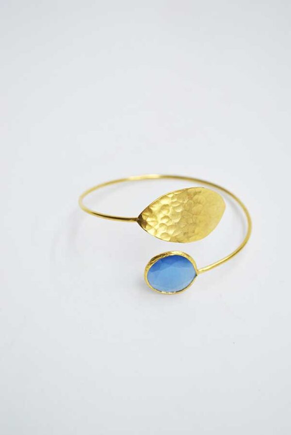 Brazalete cristal azul - Imagen 2