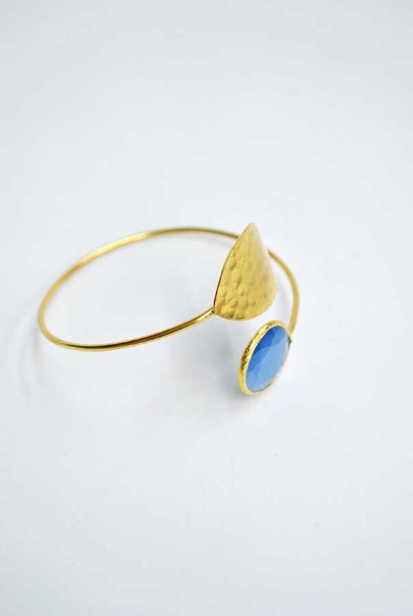 Brazalete cristal azul - Imagen 3