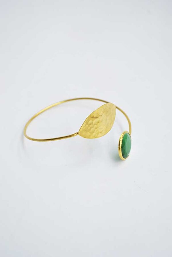 Brazalete cristal verde - Imagen 3