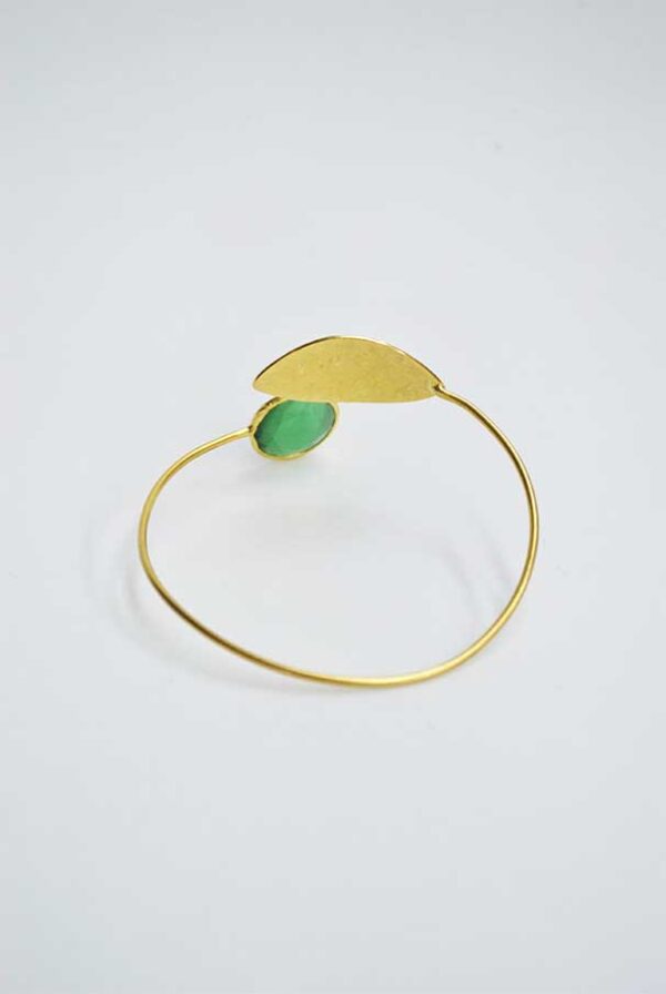 Brazalete cristal verde - Imagen 4