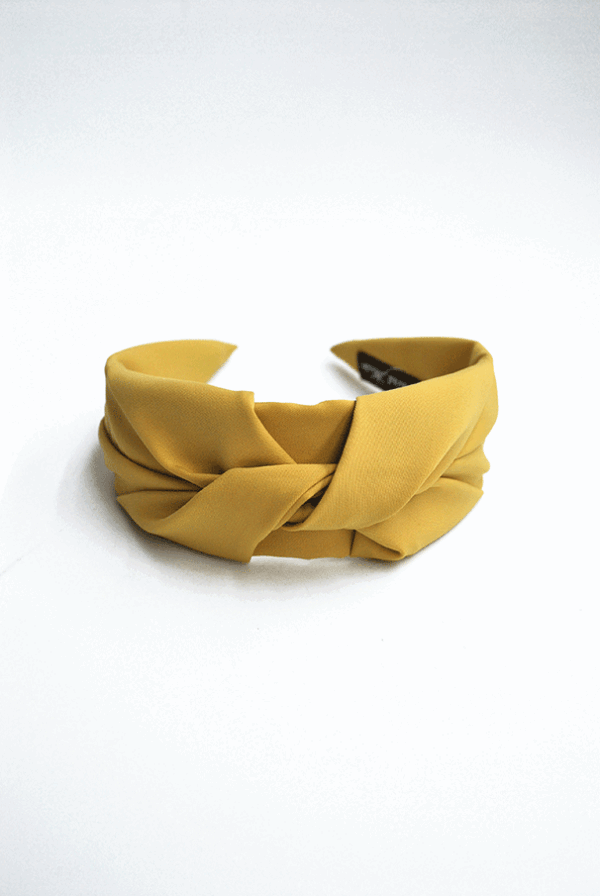 Diadema de fiesta mostaza - Imagen 2