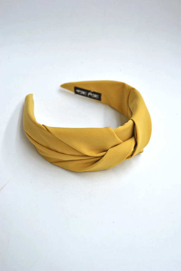 Diadema de fiesta mostaza - Imagen 3