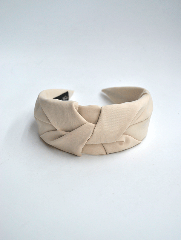 Diadema beige de fiesta