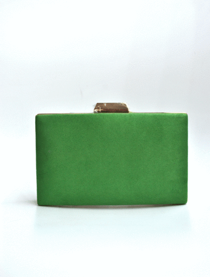 Bolso clutch tonos verdes - Imagen 3