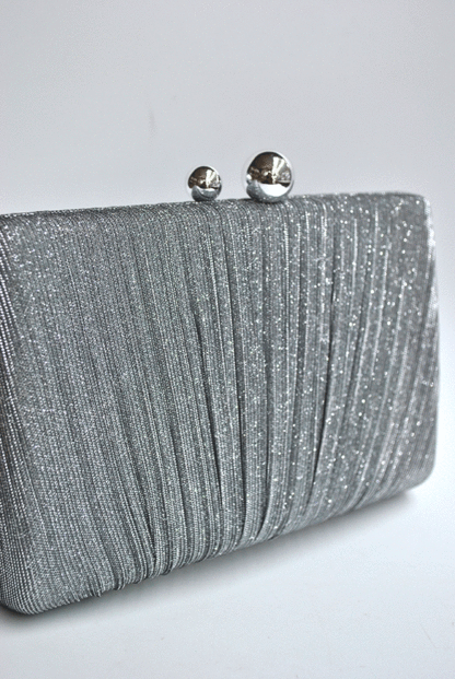 Clutch plata vieja brillo - Imagen 3