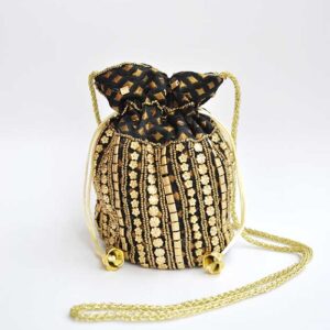Bombonera negra y oro