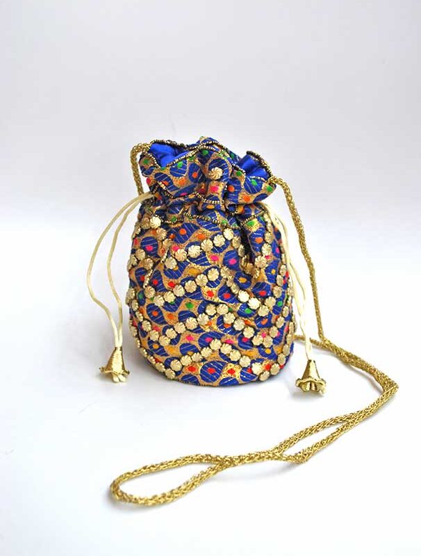 Bombonera multi azul