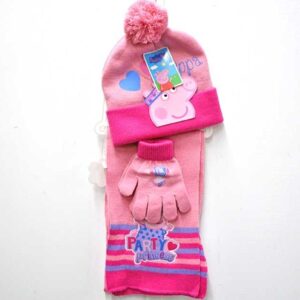 Conjunto 3 piezas peppa pig