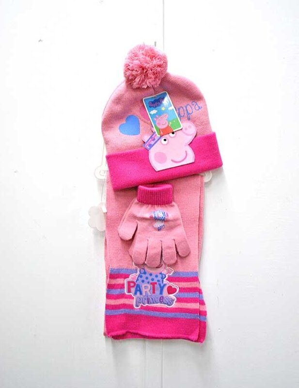 Conjunto 3 piezas peppa pig