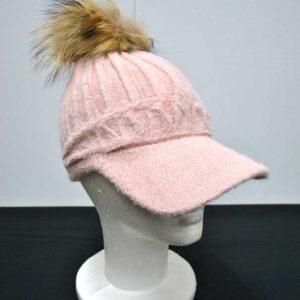 Gorra rosa pelo suave