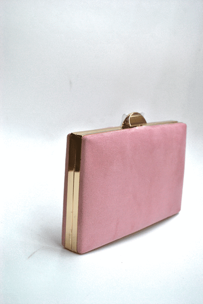 Bolso de fiesta clutch nude - Imagen 2