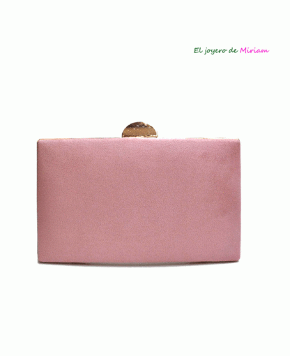 Bolso de fiesta clutch nude