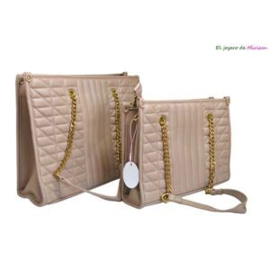 Pack bolsos marrones asas