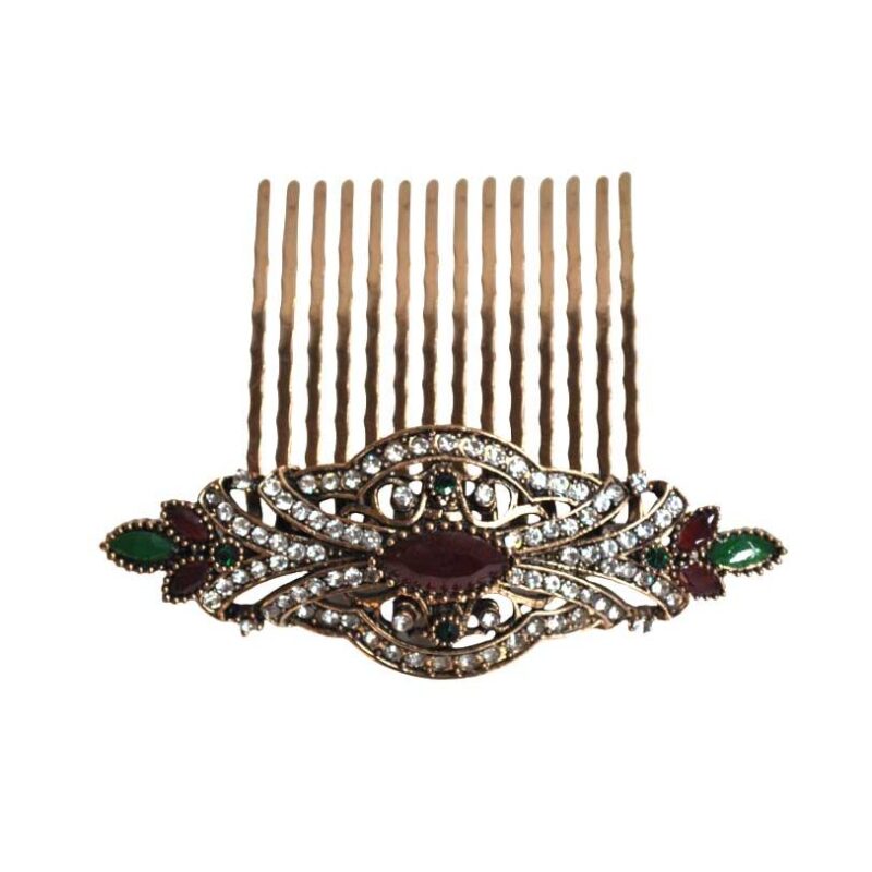 Peineta piedras y cristales