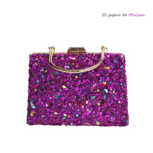 Bolsito clutch bugamvilla piedras