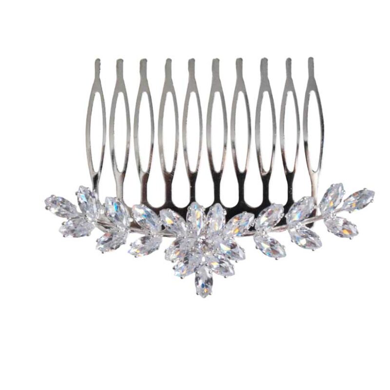 Tocado peineta cristales