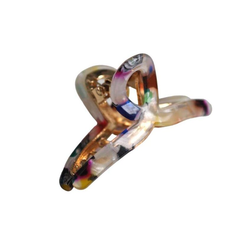 Pinza cabello de resina