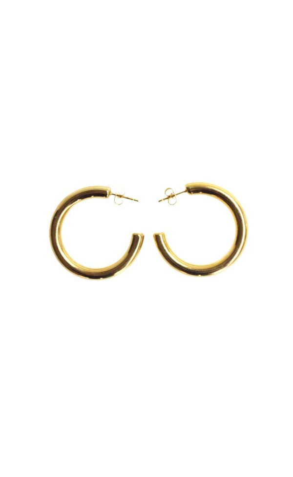 Aros dorados de acero