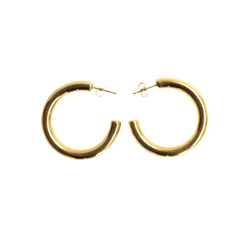 Aros dorados de acero