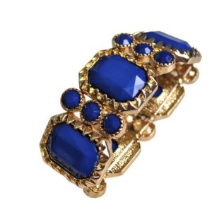 Pulsera azul de fiesta