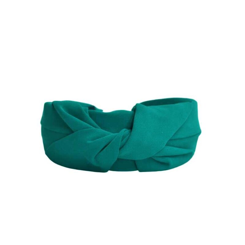 Diadema azul turquesa