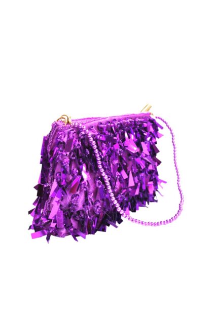 Clutch bugamvilla brillos - Imagen 2