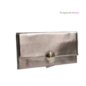 Cartera fiesta plata vieja