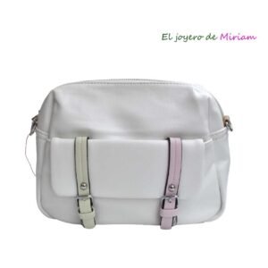 Bolso blanco bandolera